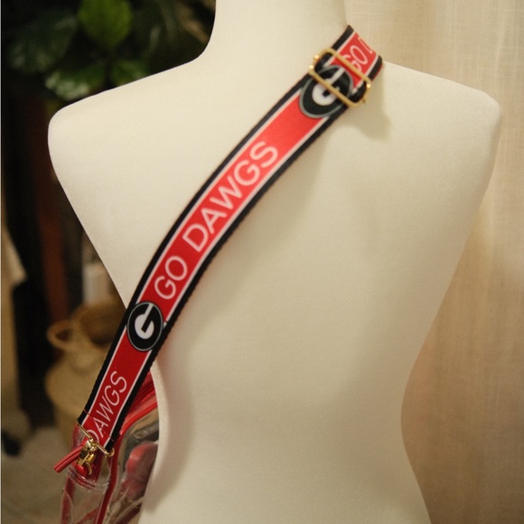 Georgia Bulldogs Gameday Clear Bag with Go Dawgs Strap - Picture 3 of 5